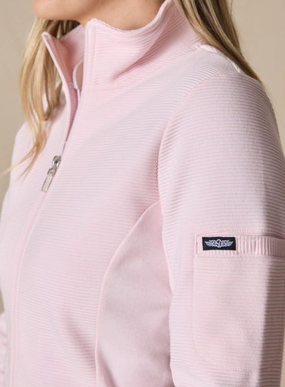 Straight Down Swing Jacket - Light Pink