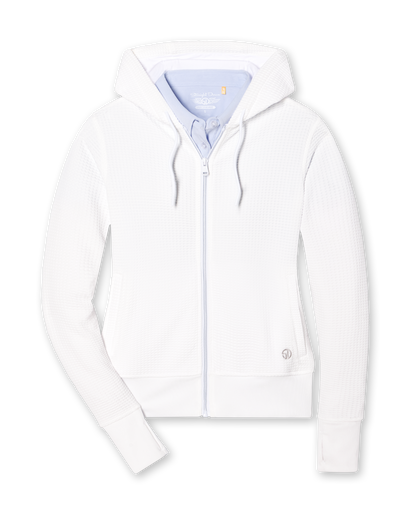 Straight Down Eliza Hoodie - White