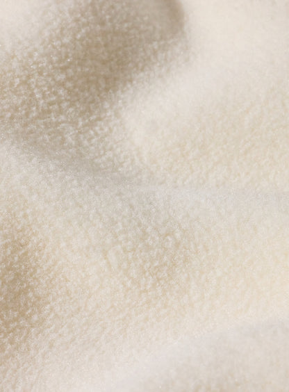 Straight Down Laurel Hybrid Fleece Jacket - Cream