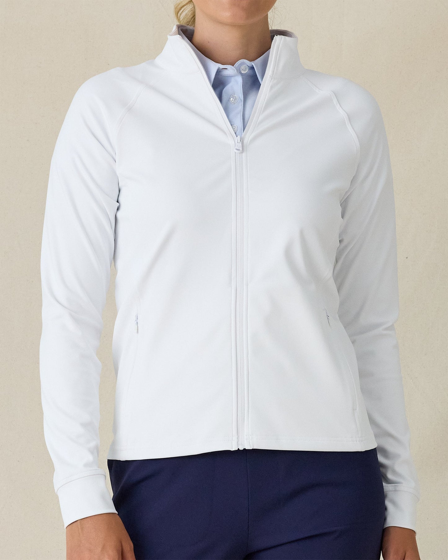 Straight Down Eirene Jacket - White