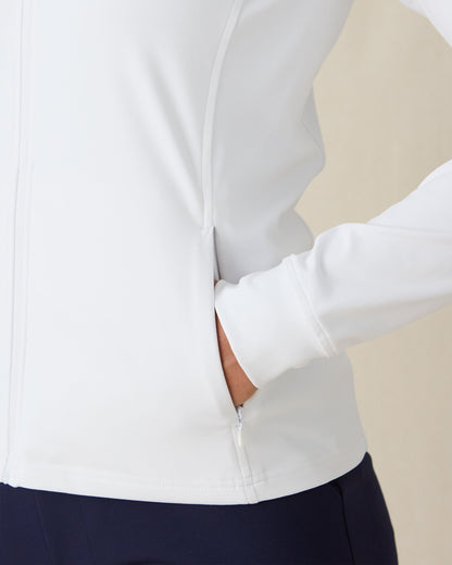 Straight Down Eirene Jacket - White