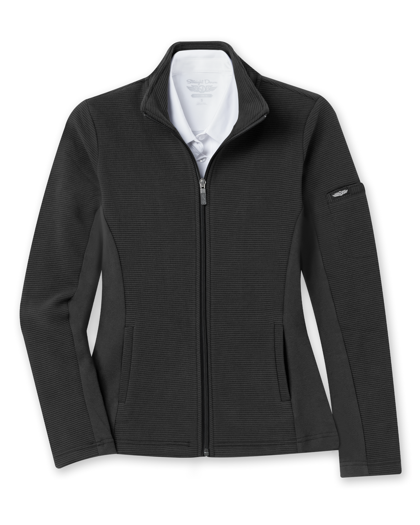 Straight Down Swing Jacket - Black