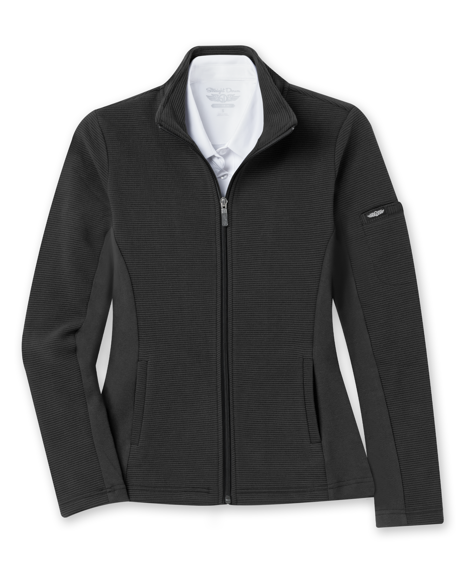 Straight Down Swing Jacket - Black