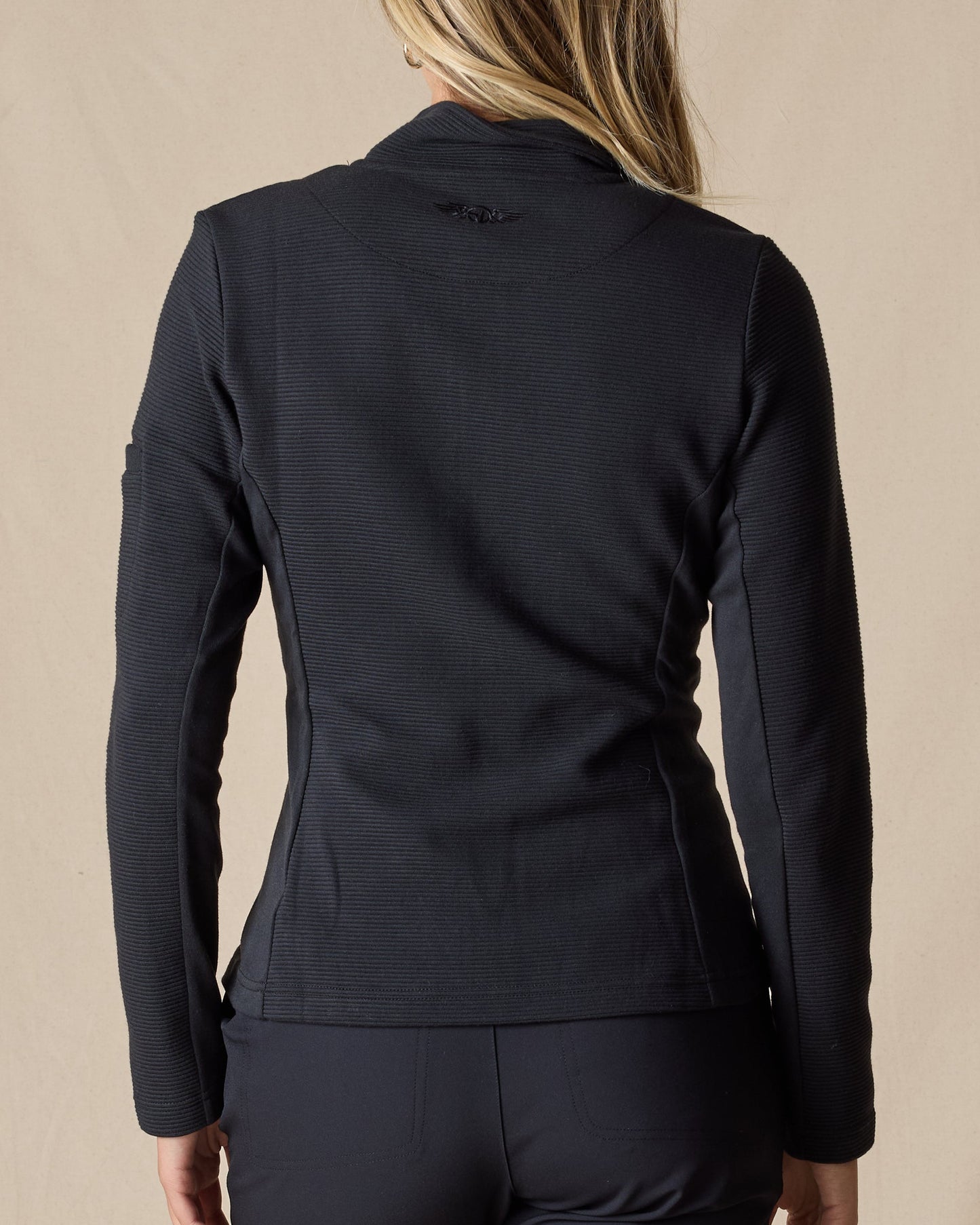 Straight Down Swing Jacket - Black