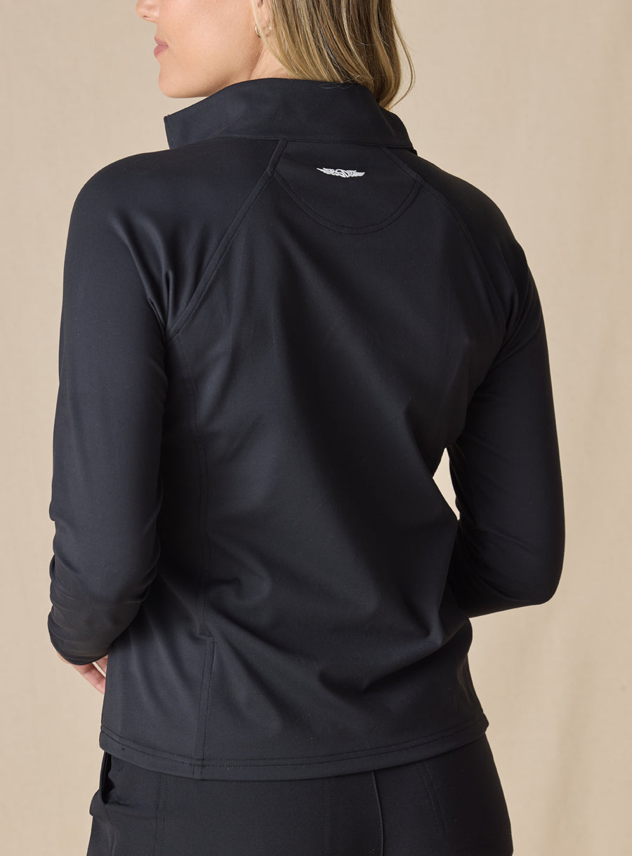Straight Down Eirene Jacket - Black