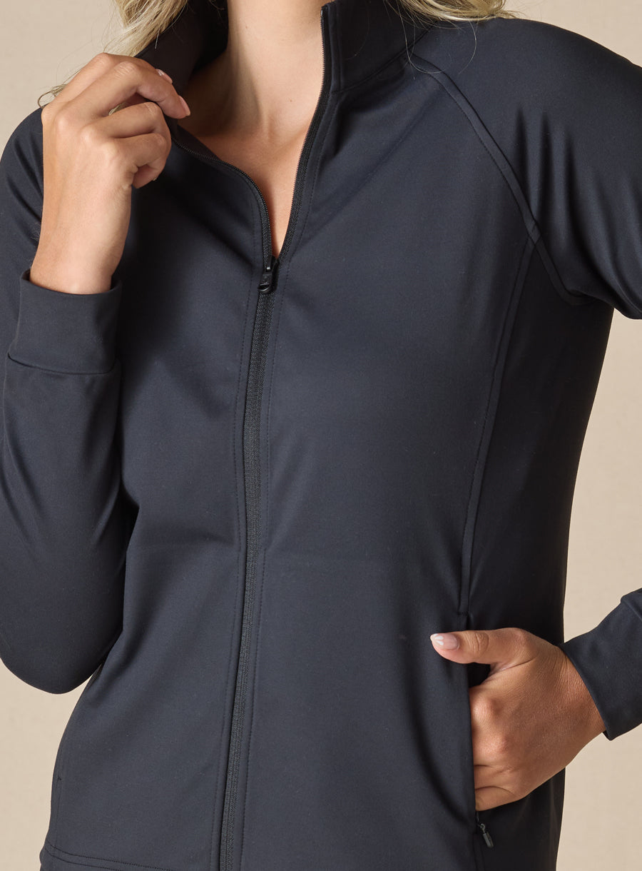 Straight Down Eirene Jacket - Black