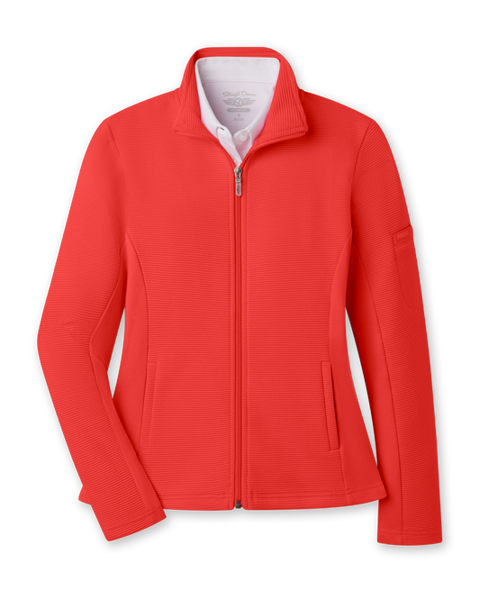 Straight Down Swing Jacket - Flag Red
