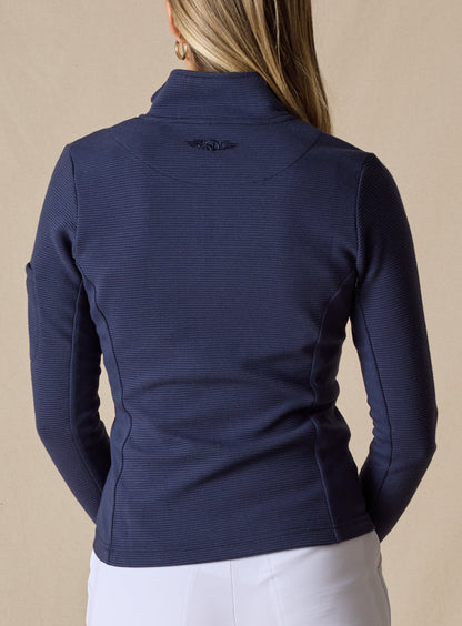 Straight Down Swing Jacket - Indigo