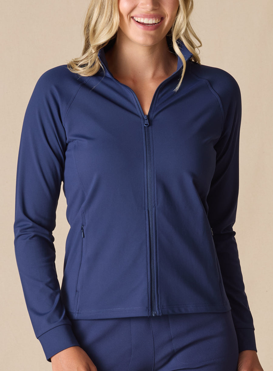 Straight Down Eirene Jacket - New Indigo