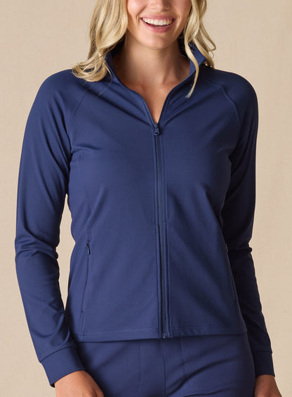 Straight Down Eirene Jacket - New Indigo