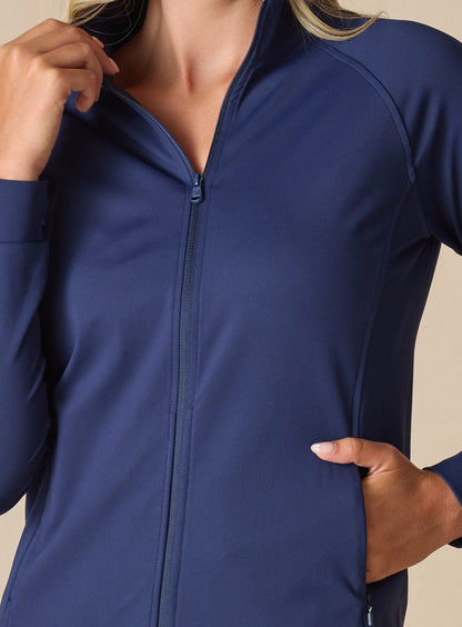 Straight Down Eirene Jacket - New Indigo