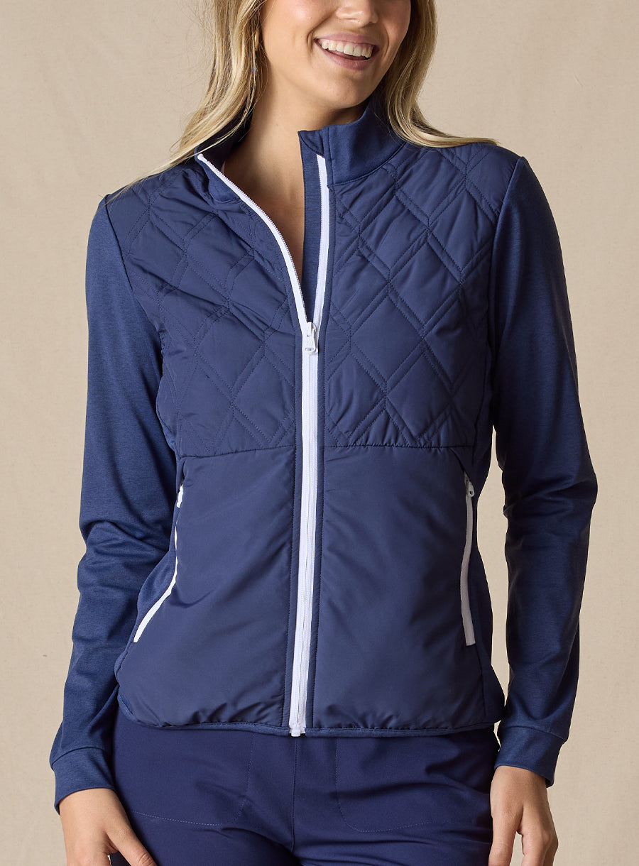Straight Down Hera Jacket - New Indigo