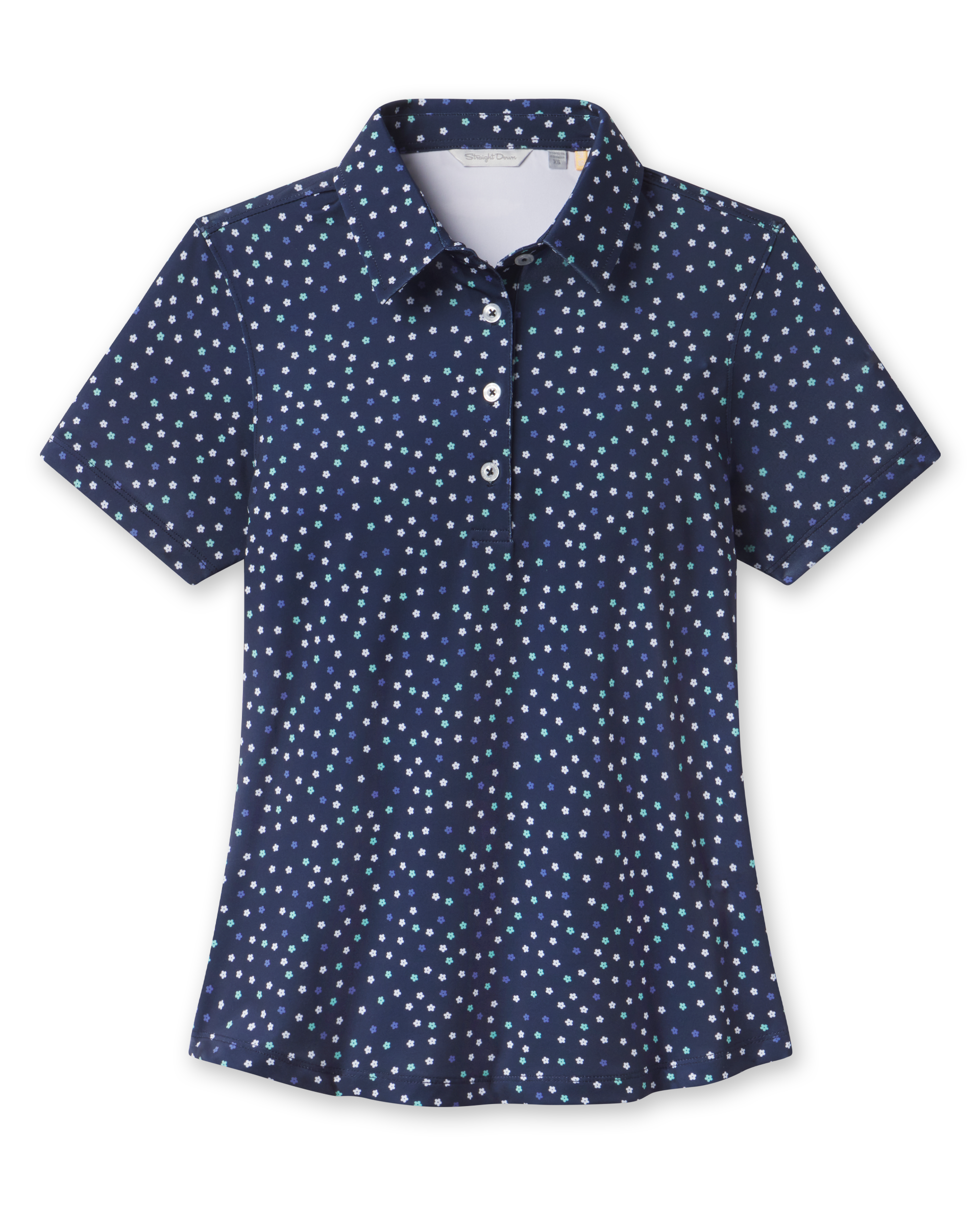 Straight Down Sprinkles Polo - New Indigo