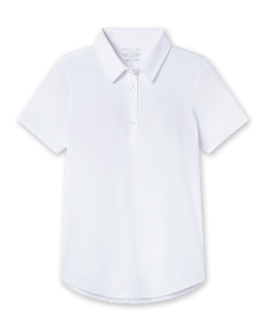 Straight Down Abbot 2.0 Polo - White