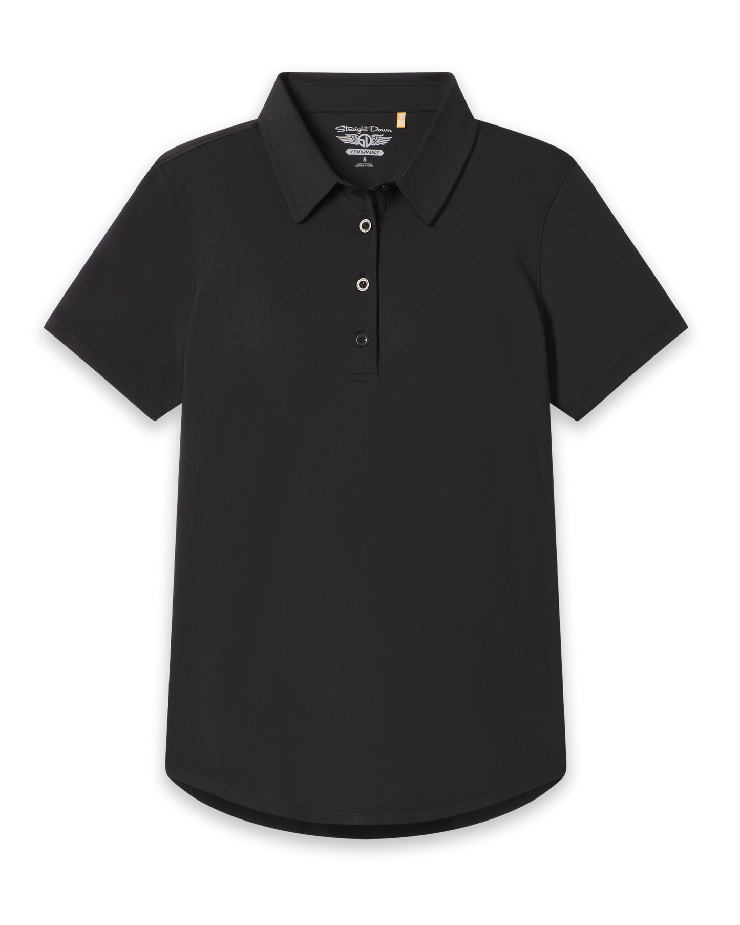 Straight Down Abbot 2.0 Polo - Black