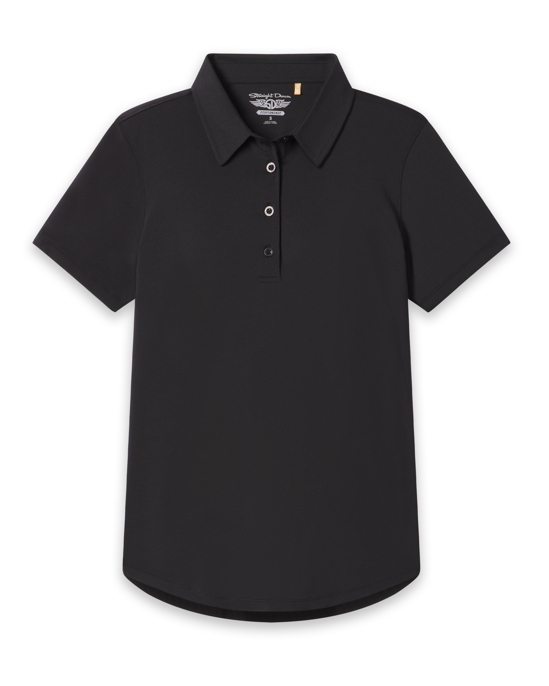 Straight Down Abbot 2.0 Polo - Black