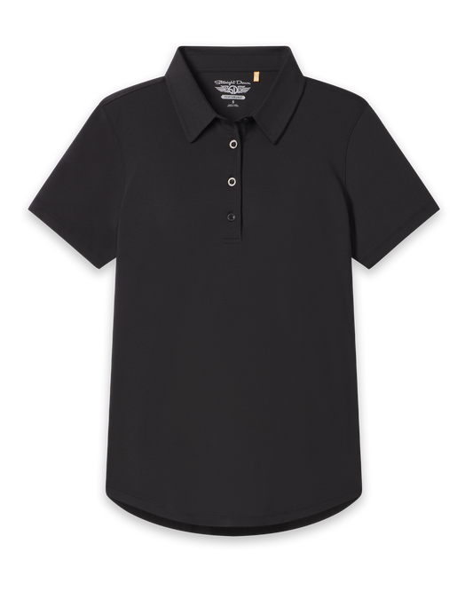 Straight Down Abbot 2.0 Polo - Black