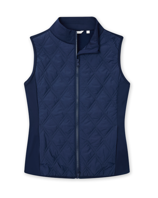 Straight Down Hestia Vest - New Indigo