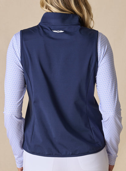 Straight Down Hestia Vest - New Indigo