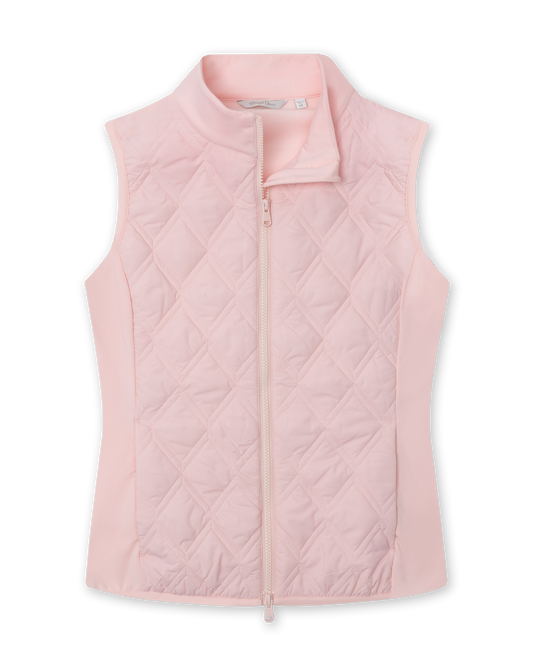 Straight Down Hestia Vest - Soft Pink