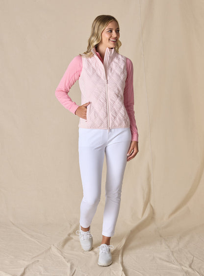 Straight Down Hestia Vest - Soft Pink
