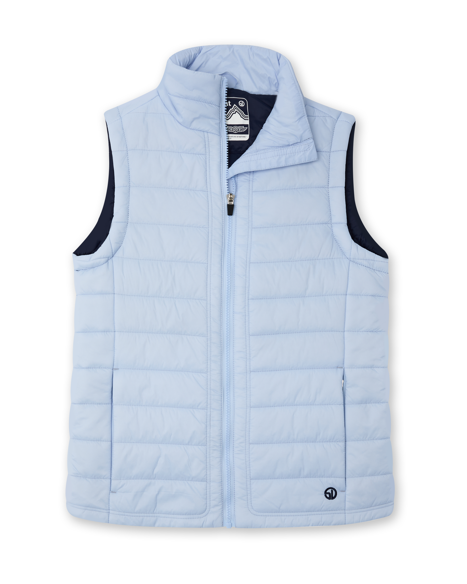 Straight Down Cloud Vest - Powder