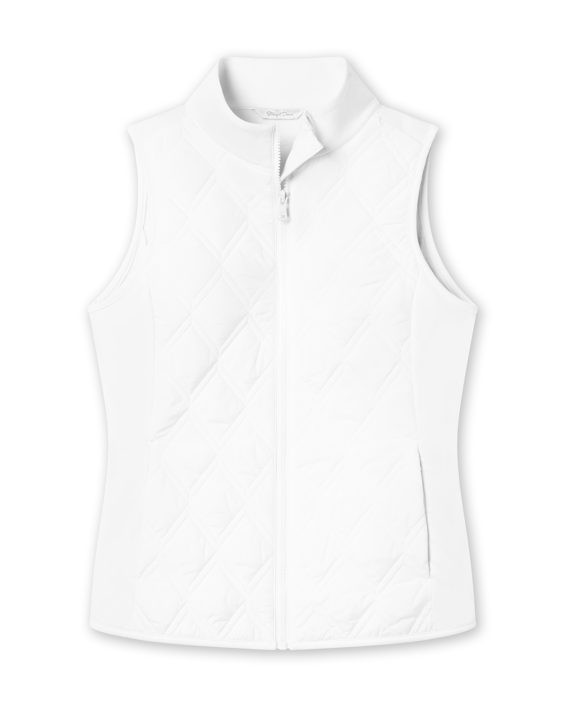 Straight Down Hestia Vest - White