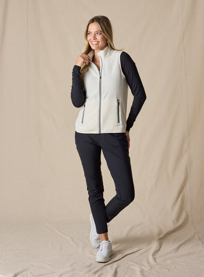 Straight Down Lucia Vest - Cream