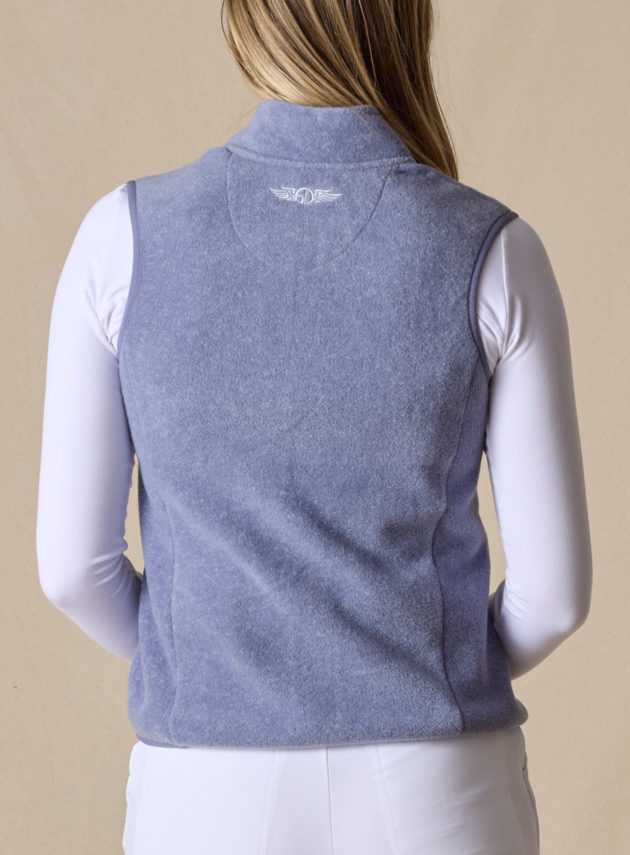 Straight Down Lucia Vest - Bluestone