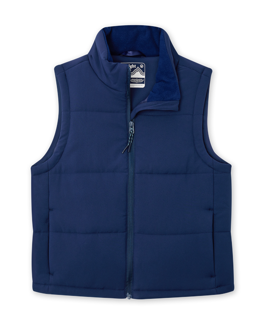 Straight Down Sandy Vest - New Indigo