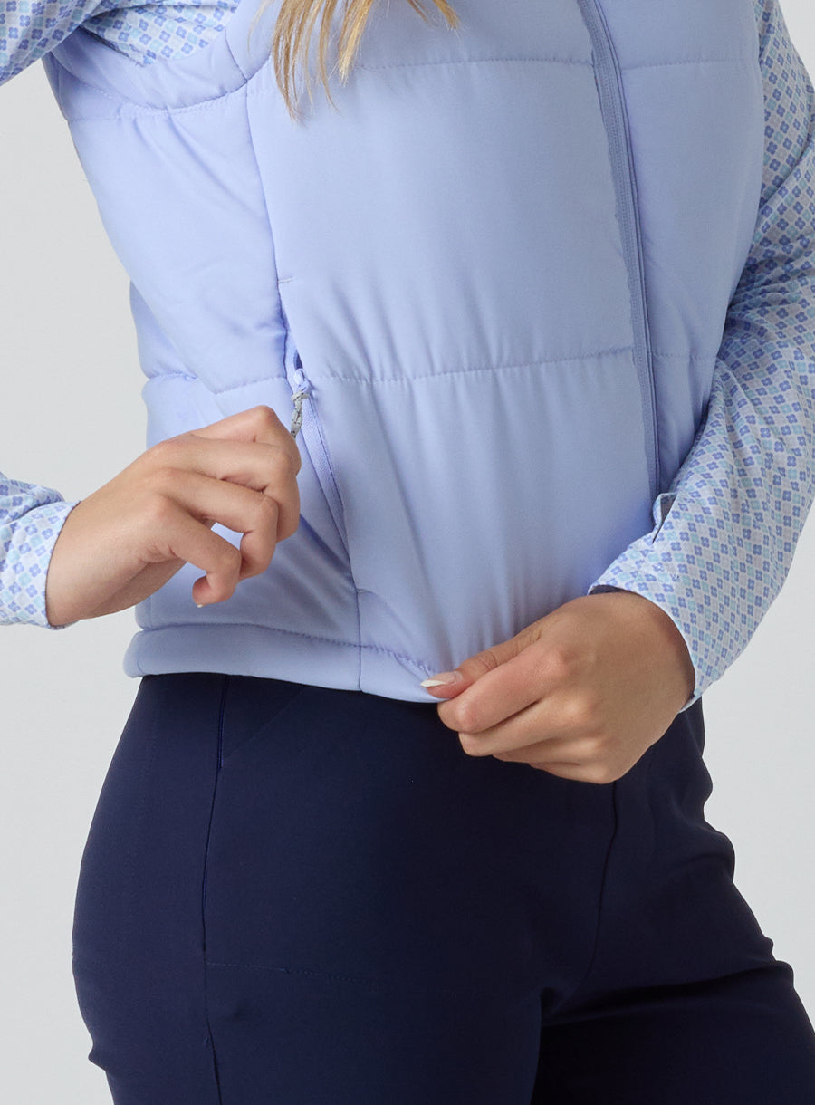 Straight Down Sandy Vest - Lavender