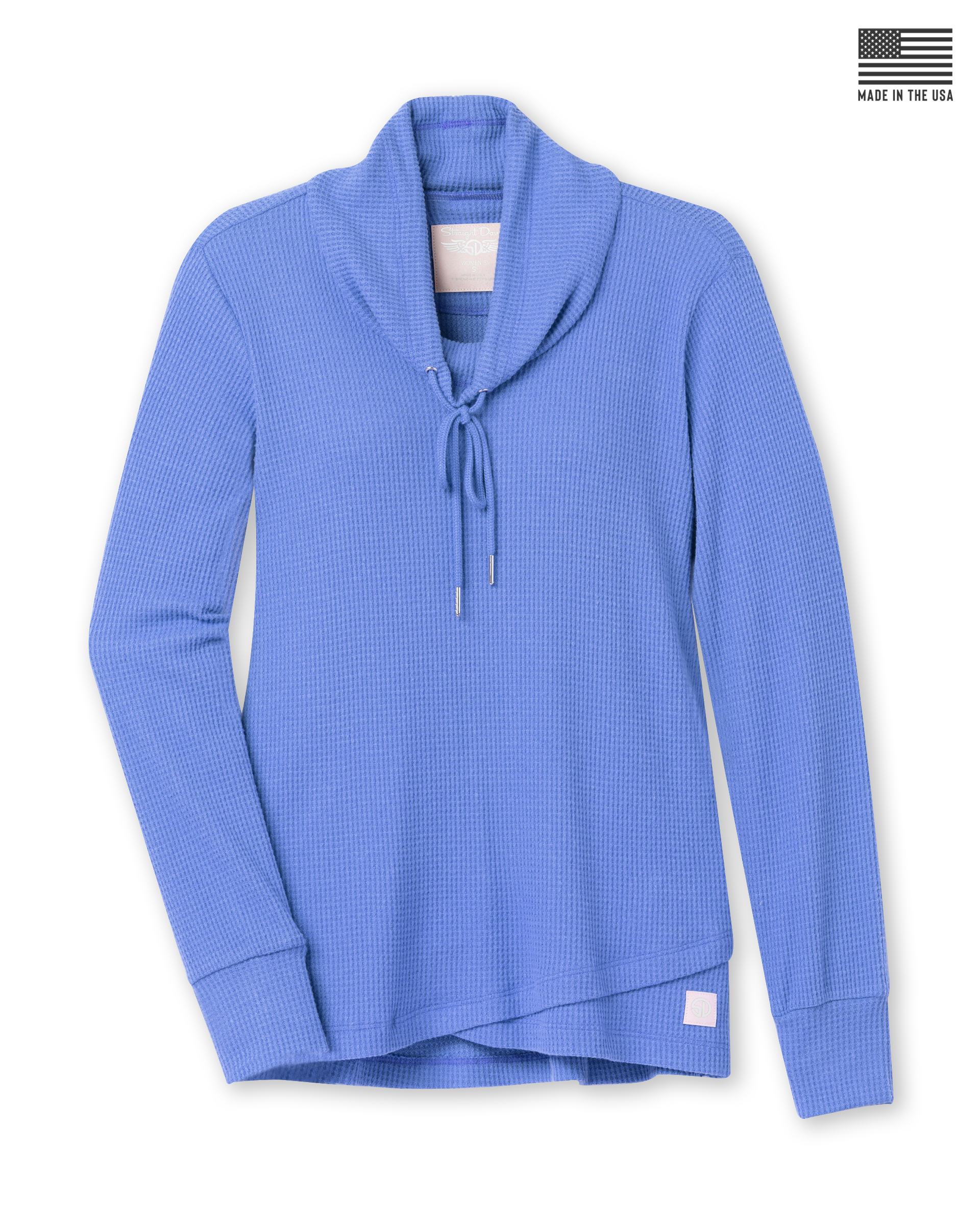Straight Down Misty Top - Blueberry