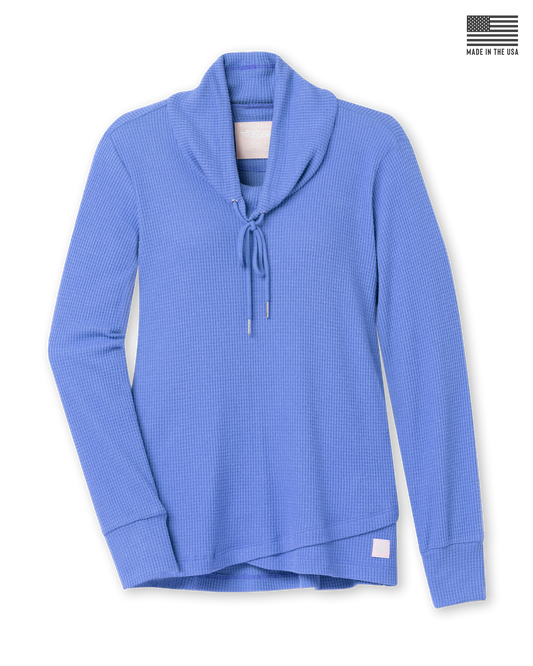 Straight Down Misty Top - Blueberry