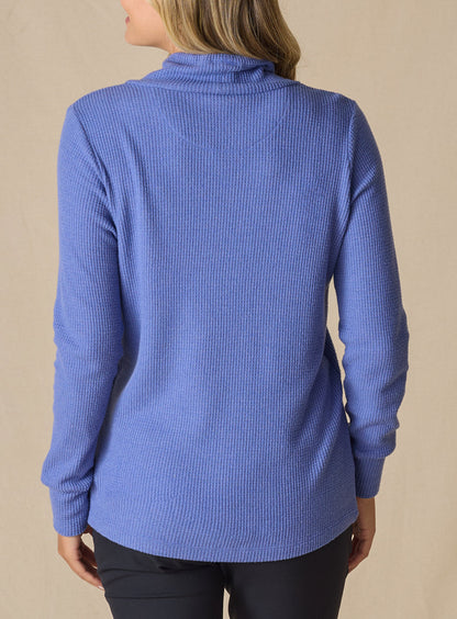 Straight Down Misty Top - Blueberry