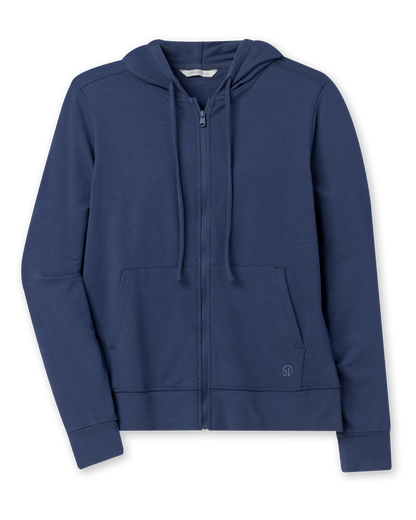 Straight Down Mesa Hooded Jacket - New Indigo
