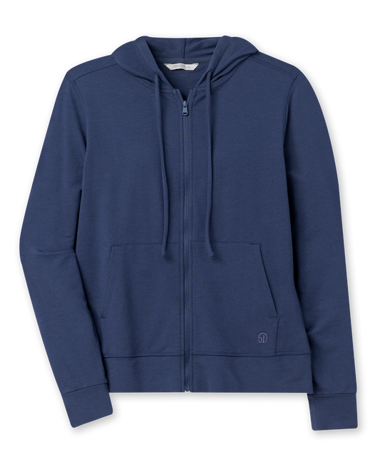 Straight Down Mesa Hooded Jacket - New Indigo