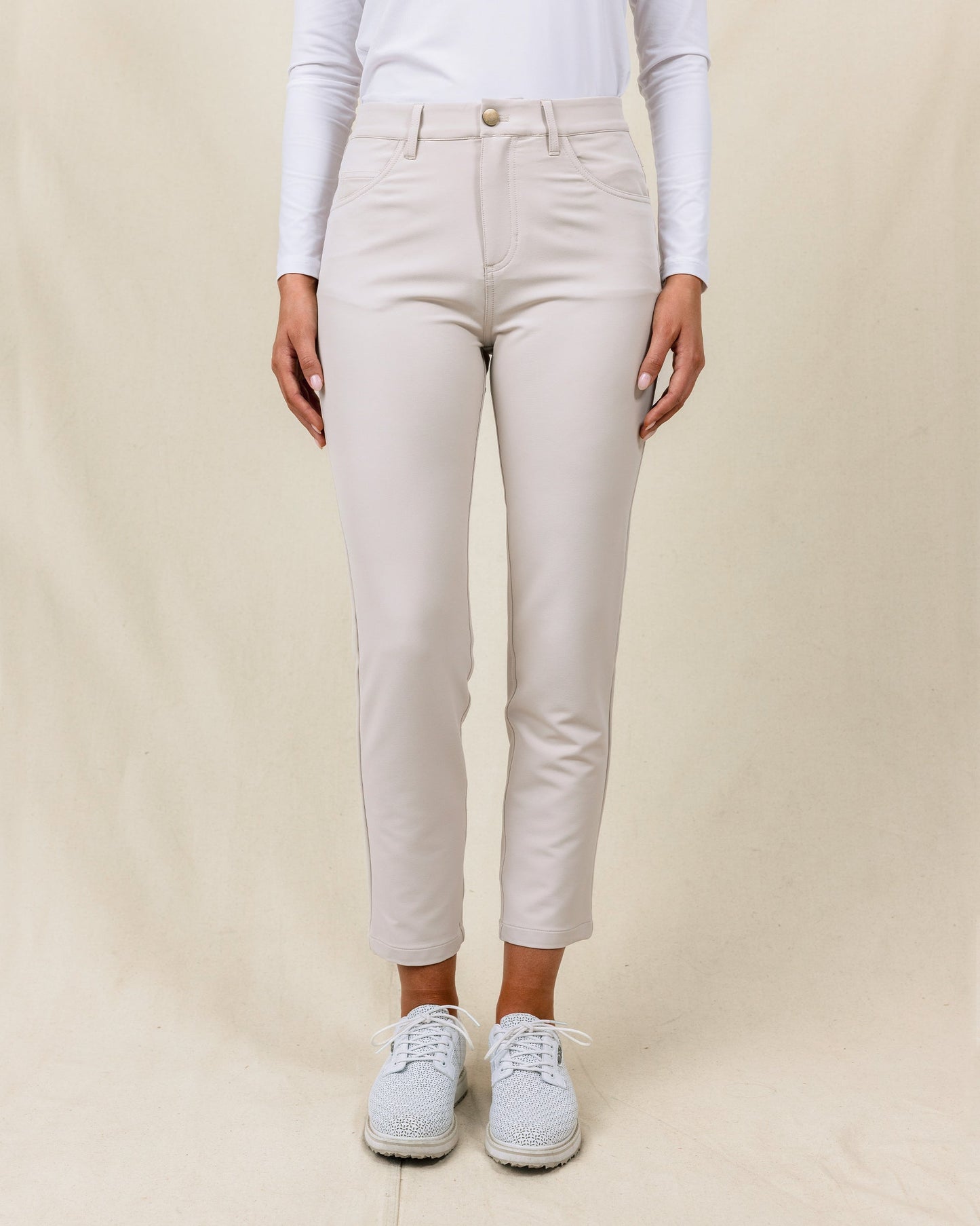 Straight Down Stride Pant - Stone