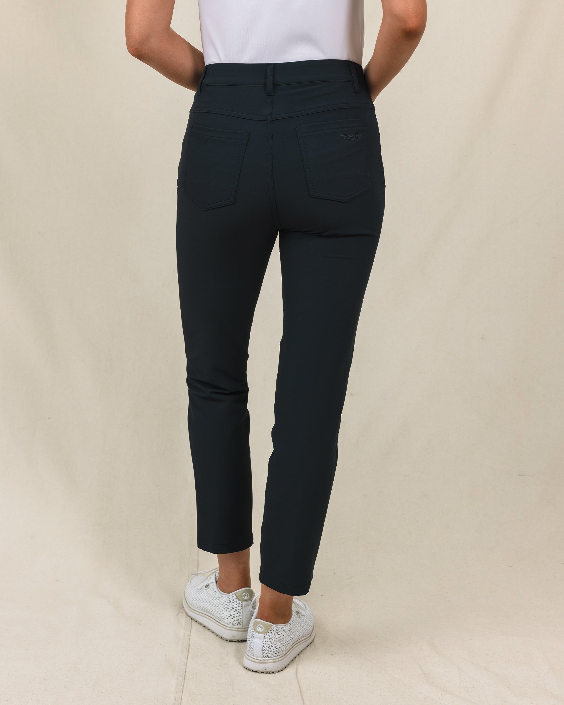Straight Down Stride Pant - Black