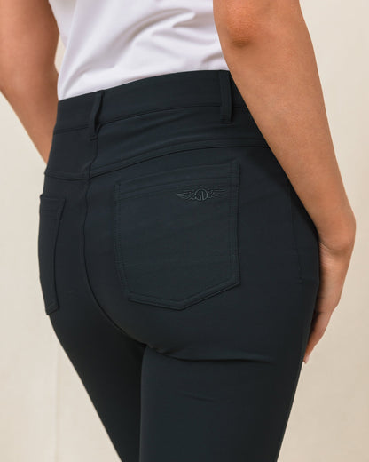 Straight Down Stride Pant - Black