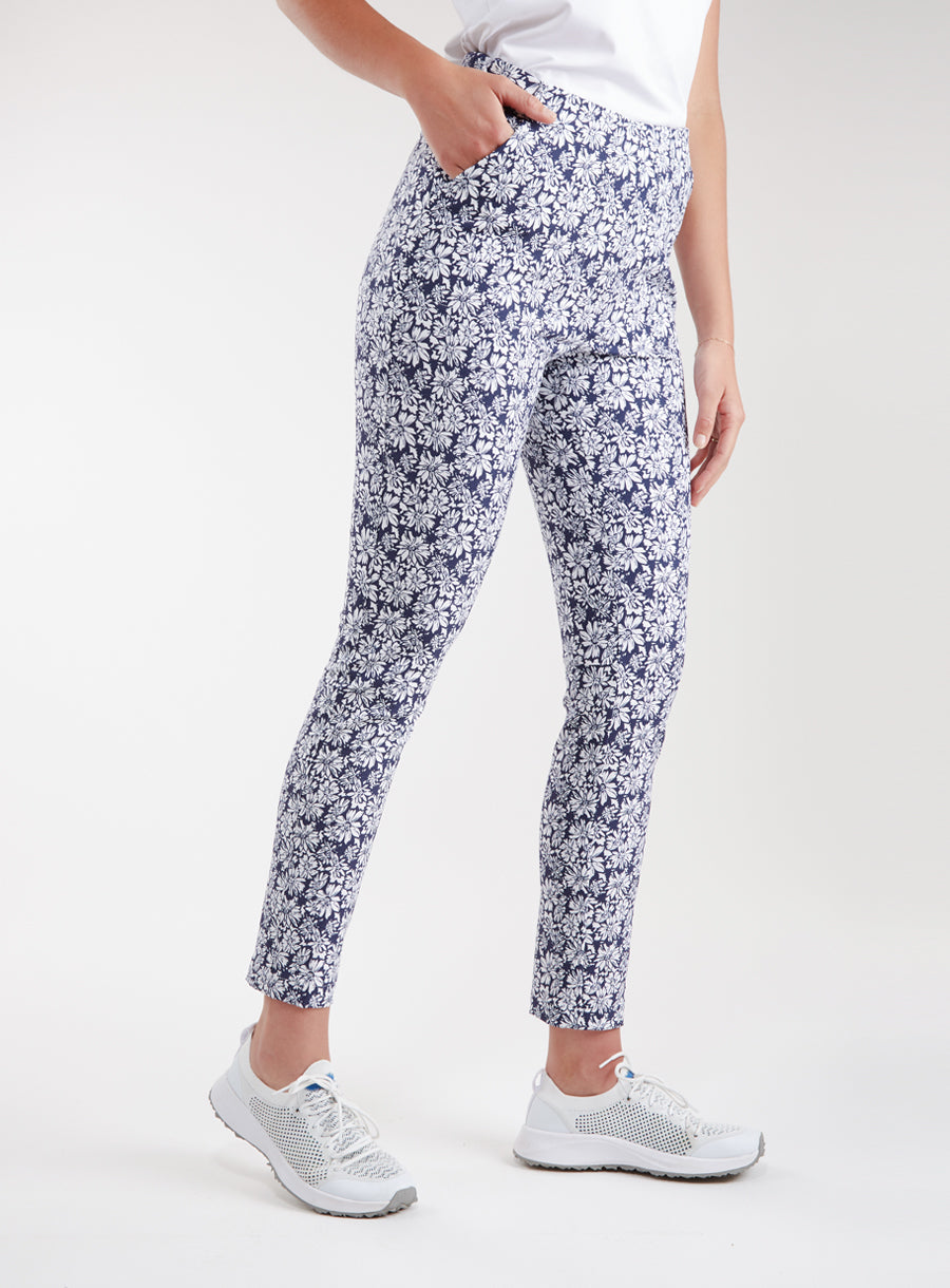 Straight Down Lexi Pant - White Indigo