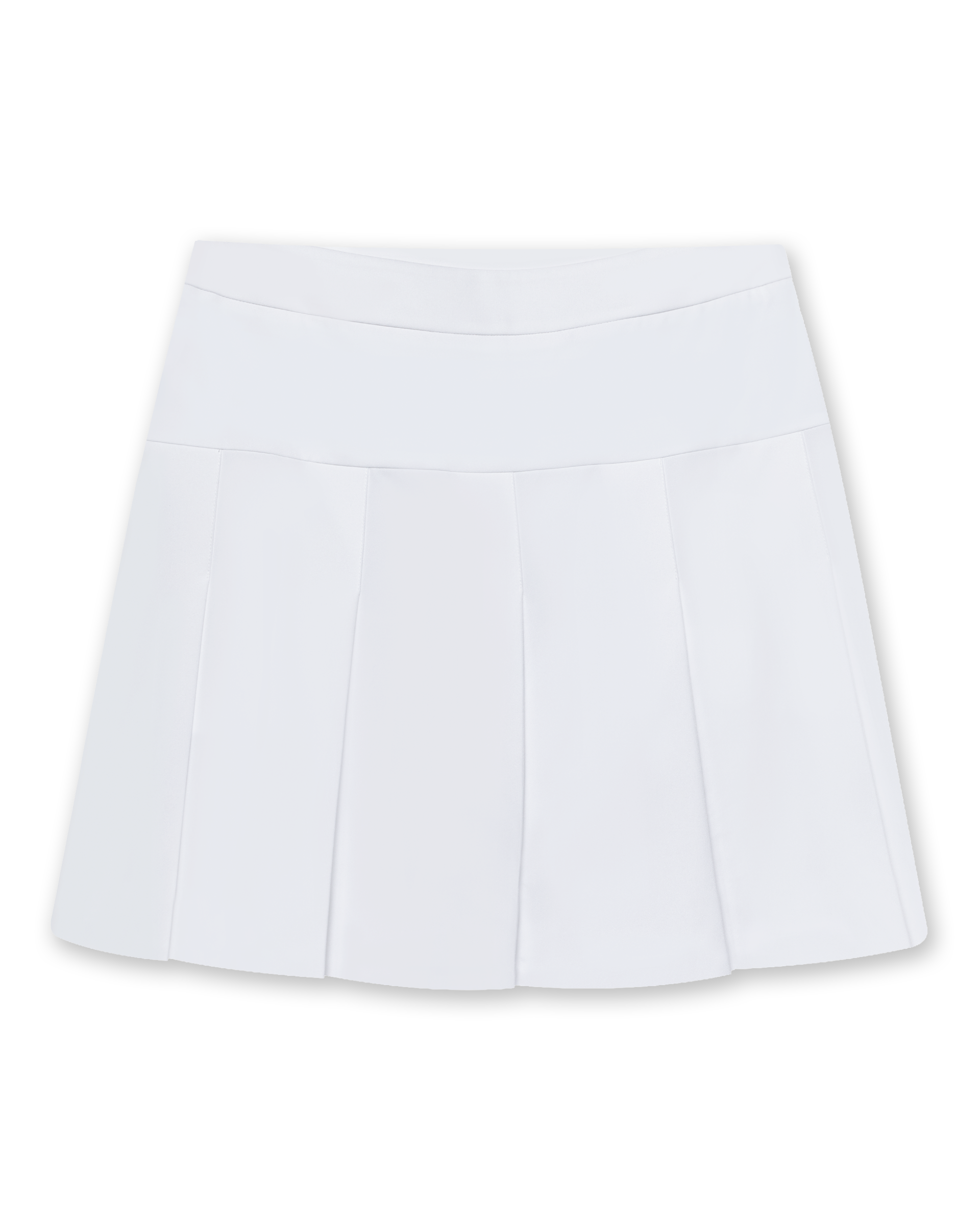 Straight Down Martina Skort - White