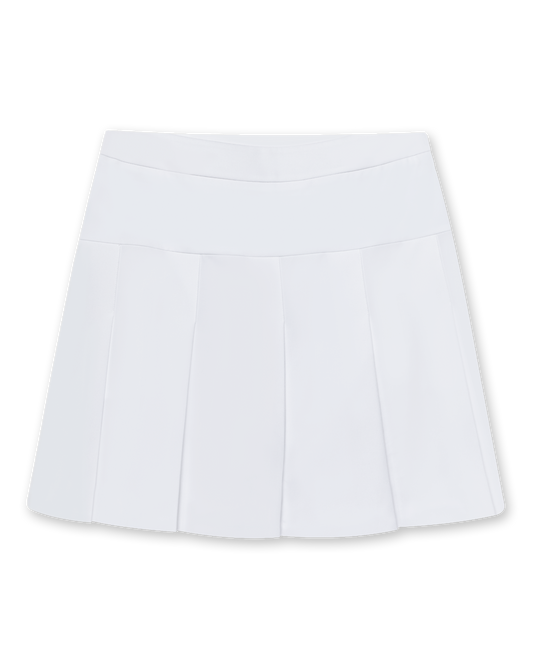 Straight Down Martina Skort - White