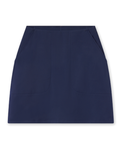 Straight Down Evie Skort - New Indigo