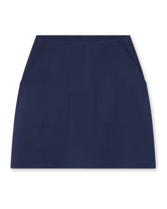 Straight Down Evie Skort - New Indigo