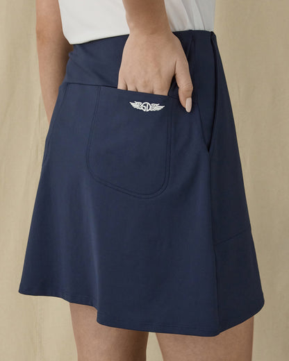 Straight Down Evie Skort - New Indigo