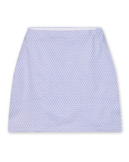 Straight Down Kyoto Skort - Hydrangea