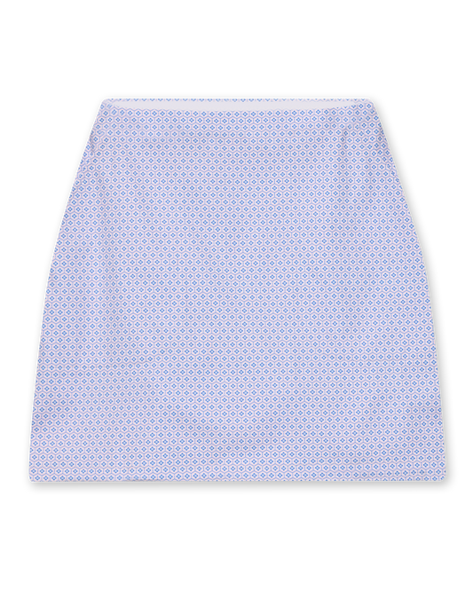 Straight Down Kyoto Skort - Hydrangea