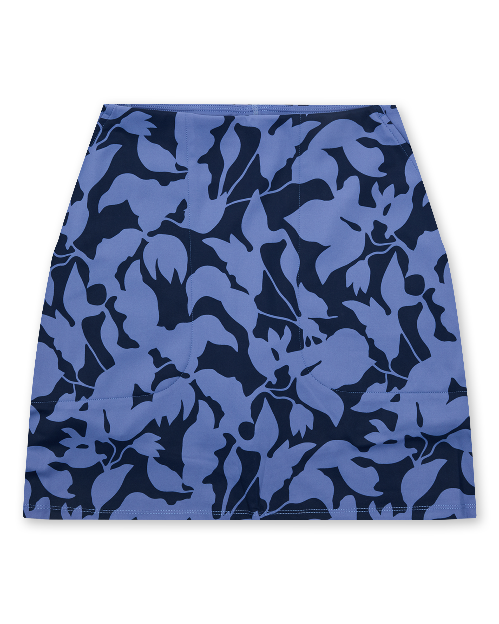 Straight Down Evie Skort - Blueberry