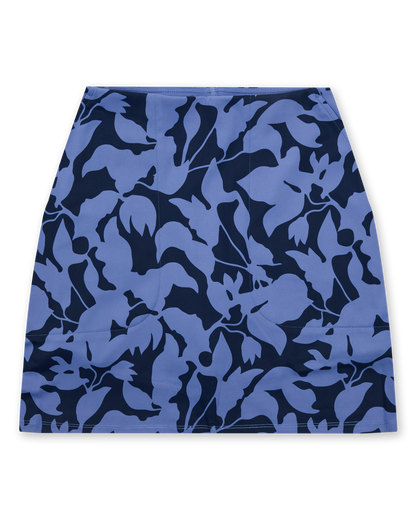 Straight Down Evie Skort - Blueberry