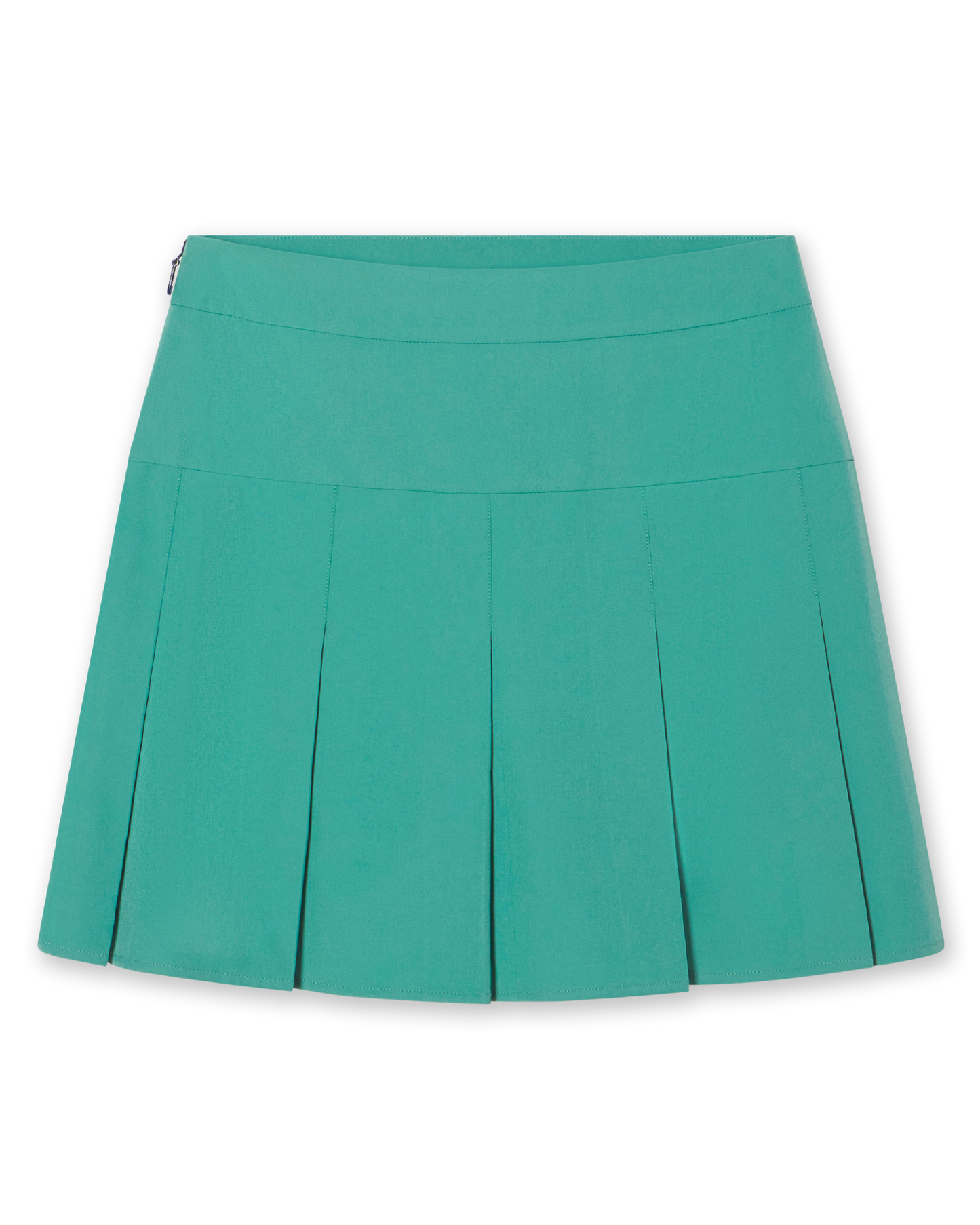Straight Down Martina Skort - Sea Green
